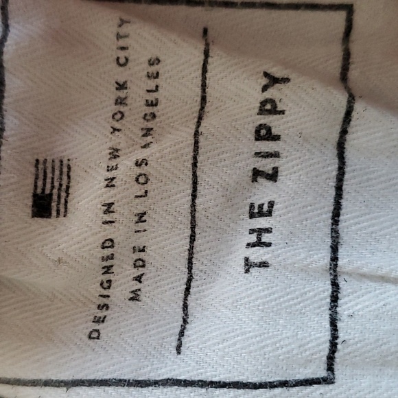 VINTAGE Y2K DENIM AYR LIGHT ZIPPY JEANS W ZIPPERS W 24 - Picture 6 of 6